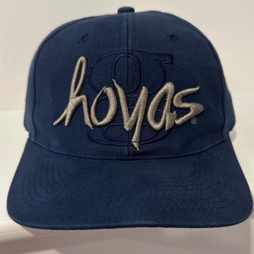 The Game Navy and Gray Hoyas Cap